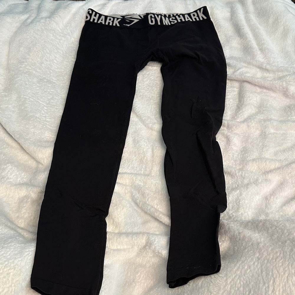 Gymshark Jet Black Workout Leggings